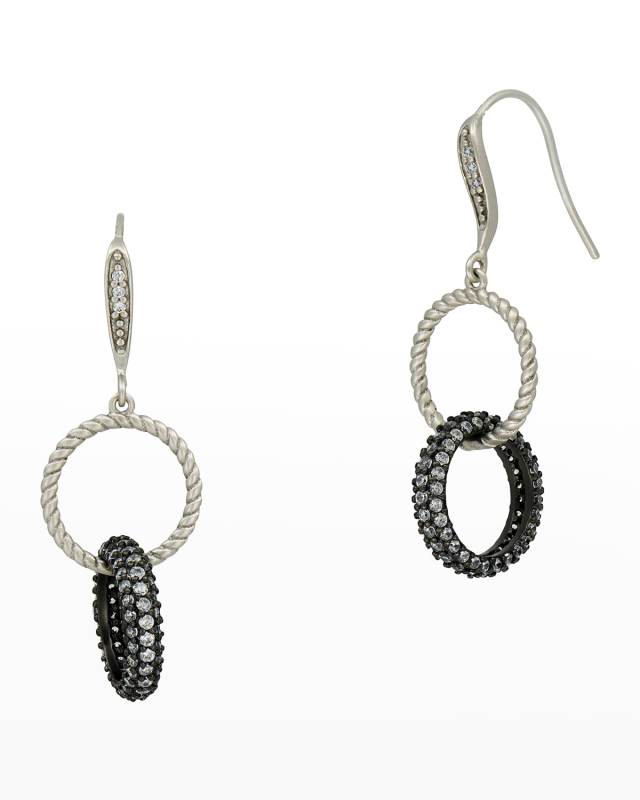 Twisted Cable Link Earrings